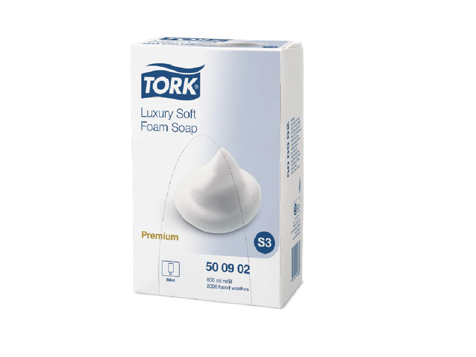 Pianka S3 TORK 500902 LUXURY 800ml S3